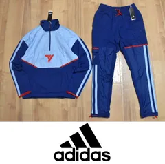 新品 adidas ICE TRAE 上下セット【L】【O】【XO】 H43760 H56315 ジャージ セットアップ トレイヤング
