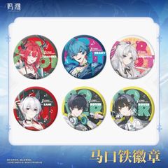 鳴潮・公式　缶バッジ セット（逐潮之声）シャコンヌ　ブラント　カルロッタ　ザンニー　漂泊者（ヒョウハクシャ）