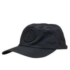 STONE ISLAND　ストーンアイランド　NYLON METAL ECONYL　6パネルキャップ ロゴ アジャスタブルドローストリング付き　8054000201464