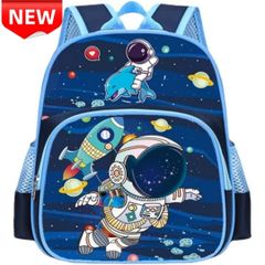 ✨新品✨リュック キッズ 宇宙飛行士 子供用 バックパック 男の子 女の子 通園 軽量 大容量 キッズリュック 子供リュックサック 習い事バッグ お出かけバッグ 幼稚園 保育園 宇宙飛行士 好奇心 撥水加工