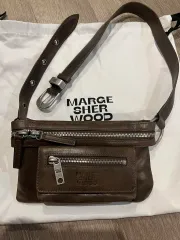 MARGESHERWOOD ヒップサック ベルトバッグ ブラウン