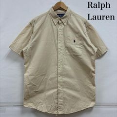 RALPHLAUREN ラルフローレン シャツ、ブラウス 半袖 オールド 90s 90年代 CLASSIC FIT ボタンダウン シャツ コットン 半袖 ポニー刺繍 ポケット