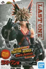 【中古】フィギュア 爆豪勝己 ラストワンver. 「一番くじ 僕のヒーローアカデミア FIGHTING HEROES feat. One’s Justice」 MASTERLISE ラストワン賞 フィギュア