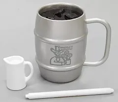 【中古】トレーディングフィギュア 4.たっぷりアイスコーヒー+コーヒーフレッシュ＆ストロー＆コースター 「コメダ珈琲 ミニチュアコレクションvol.3」
