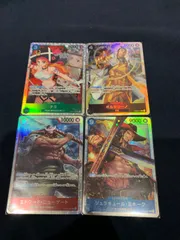 ワンピースカード ボルサリーノsr ナミsr 白ひげsrミホークsr セット