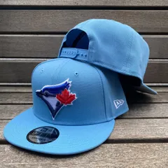 USA仕様 9FIFTY ニューエラ MLB トロント ブルージェイズ Jays スナップバックキャップ Essentials Sky Blue (950-197)