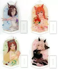 【中古】アクリルスタンド・アクリルパネル 全4種セット ビッグアクリルスタンド 「一番くじ ウマ娘 プリティーダービー 6弾」 D賞