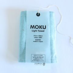 고양이 포스로 발송 / KONTEX / MOKU Light Towel / M Size / Aqua / 컨텍스 / 목 라이트 타월 / M 사이즈 / 아쿠아 / 이마바리 타월