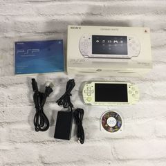 PSP-2000 セラミック ホワイト 本体 箱つき 動作確認済み プレステ  ソニー プレイステーション・ポータブル