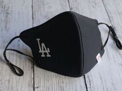 ＬＡ　ドジャース　マスク　大谷翔平　17番　OHTANI　dodgers　ＭＬＢ　デコピン　ブラック　吸汗速乾　ゴム調整式　２層構造　リフォーム繕　オリジナル