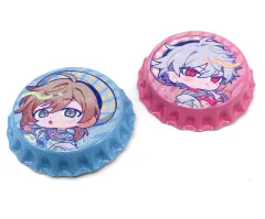 【中古】バッジ・ビンズ ChroNoiR ニューレトロスタイル 王冠缶バッジセット(2個1セット) 「バーチャルYouTuber にじさんじ ChroNoiR」