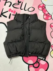 新品未使用　ダウンクロップドベスト　S
        ユニクロUNIQLO C ユニクロ公式 | ダウンクロップドベスト