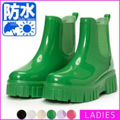 【新品・未使用】 レインブーツ レディース 女性 婦人 レインシューズ 雨の日 梅雨 キャンプ 野外 フェス 通勤 通学 防水 雨靴 雨天 レジャー アウトドア 靴 シューズ 23 23.5 24 24.5 25 グリーン 緑 NXLIKRB-0005-CPZ