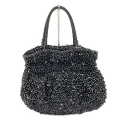美品★アンテプリマ　ANTEPRIMA スパンコールバッグ コラボ限定品》ANTEPRIMA ×CLINIQUE総スパンコールミニバッグ