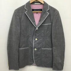 極美品 11AW⭐️コムデギャルソンオム レザージャケット カバーオール型 L 極美品 11AW⭐️コムデギャルソンオム レザージャケット