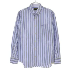 【McGREGOR】ストライプボタンダウン長袖シャツ