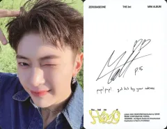 ZEROBASEONE ZB1 ソクマシュー メテュ　直筆サイン　チェキ　ポラ ZEROBASEONE ZB1 ソクマシュー メテュ 直筆サイン チェキ ポラ
