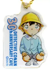 【中古】キーホルダー 江戸川コナン(コミックス87巻表紙イラスト) 「名探偵コナン 連載30周年記念カフェ アクリルキーホルダーB」