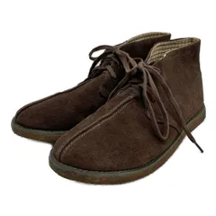 Clarks クラークス デザートトレック レザーシューズ ダークブラウン (メンズ 8 1/2) 中古 古着 KA1518