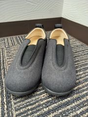 【在庫処分】介護用シューズ　あゆみ　S（21.0～21.5cm）　3E　センターゴムⅡ　＃黒