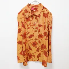 ウンガロ Ungaro リネン ジャケット 薄手 花柄 総柄 a915598nのサムネイル