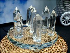 AAA級★天然レインボー水晶六角柱七星陣B87B7/199B06A AAA級☆天然レインボー水晶六角柱七星陣B87B7/199B06A - メルカリ