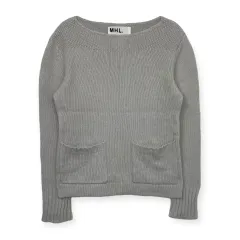 Mhl MARGARET HOWELL(マーガレットハウエル) ポケット ニット Tシャツ