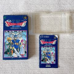 説明書・外箱のみ】スーパーファミコン用 ドラゴンクエストI・II 説明