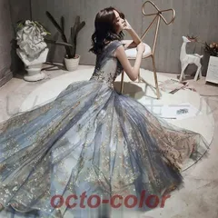 2025新品未使用 ロングドレス ノースリーブ イブニングドレス スパンコール キラキラ 発表会ドレス 演奏会ドレス キレイめ パーティードレ