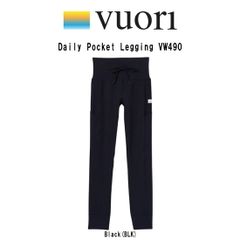 VUORI(ヴオリ)スポーツレギンス ストレッチ ジム 運動 ランニング トレーニング リラックス フィットネス ヨガ レディース Daily Pocket Legging VW490