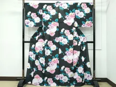 新品 撫松庵 片寄せポピー セオアルファ 洗える夏着物 付下げ 浴衣 6228 新品 撫松庵 片寄せポピー セオアルファ 洗える夏着物 付下げ 浴衣