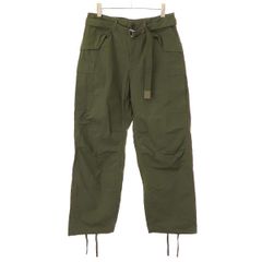 sacai サカイ 24SS Rip Stop Pants リップストップ カーゴパンツ 24-03360M カーキ 3