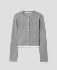 【ローズ様】ZARA ハートボタンニットカーディガン Ｓ ZARA - ZARA ハートボタンカーディガンの通販 by shop｜ザラなら