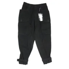 Yohji Yamamoto ヨウジヤマモト S'YTE サイト UY-P15-003 COTTON DRILL CARGO PANTS WITH BELTED HEMS コットン カーゴパンツ ブラック系 3【新古品】【未使用】【中古】のサムネイル