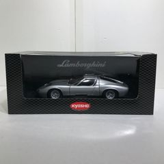 絶版未展示品 京商 1/18 ランボルギーニ ミウラ P400 SV シルバー 京商 ミニカー | 京商オリジナル 1/18 ランボルギーニ ミウラ P