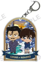 【中古】キーホルダー 江戸川コナン＆毛利小五郎 「名探偵コナン トレーディングアクリルキーホルダー デュオコレ」
