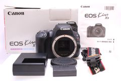 【美品】Canon EOS Kiss X9 ブラック ボディ EOSKISSX9BK デジタル一眼レフカメラ