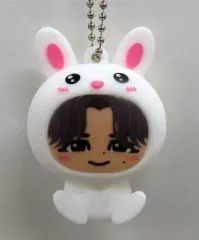 【中古】キーホルダー 与那嶺瑠唯(THE RAMPAGE)/ウサギ(白色) NEW YEAR 2023 着ぐるみキーホルダー EXILE TRIBE STATION限定