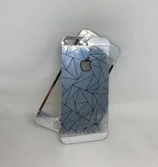 IPhone5/5s ガラスフィルム　絶版菱形　全面保護　フルガラス サラサラ