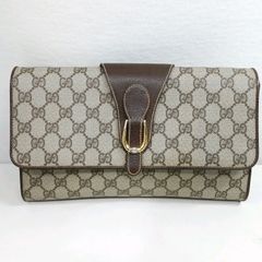 GUCCI オールドグッチ クラッチバッグ GG柄 シェリーライン - メルカリ