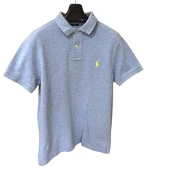 ポロラルフローレン メンズ ポロシャツ 半袖 ゴルフシャツ カスタムフィット ブルー S