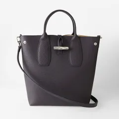 新品 ロンシャン LONGCHAMP トートバッグ ル ロゾ クロスボディバッグ Mサイズ パープル