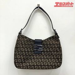 【中古美品】FENDI フェンディ ズッカ ズッキーノ マンマバケット ワンハンドル ショルダーバッグ ハンドバック ミスマ店