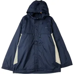 古着 00年代 ナイキ NIKE リバーシブル 中綿パーカー パファージャケット メンズXL相当/eaa551434
