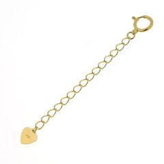 アジャスターチェーン K18 18金 イエローゴールド 全長5cm アクセサリー (1260-0049-30)