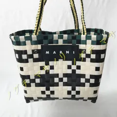 MARNI／新作／マルニマーケット CAKE BASKET2024／キウイ