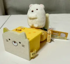すみっコぐらし　手乗りぬいぐるみ、机と椅子ねこ