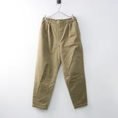 スタジオクリップ studio CLIP コットン タック ストレッチパンツ L/ベージュ イージー ボトムス テーパード レディース【2400014458282】