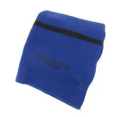 ソニアリキエル マフラー ストール ロゴ刺繍 ブランド メンズ ネイビー Sonia Rykiel 【中古】