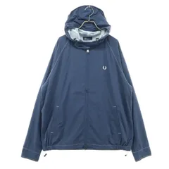 【美品】FRED PERRY ナイロンジャケット シャカシャカワンポイント S FRED PERRY フレッドペリー メンズ アウター フーデッドナイロン